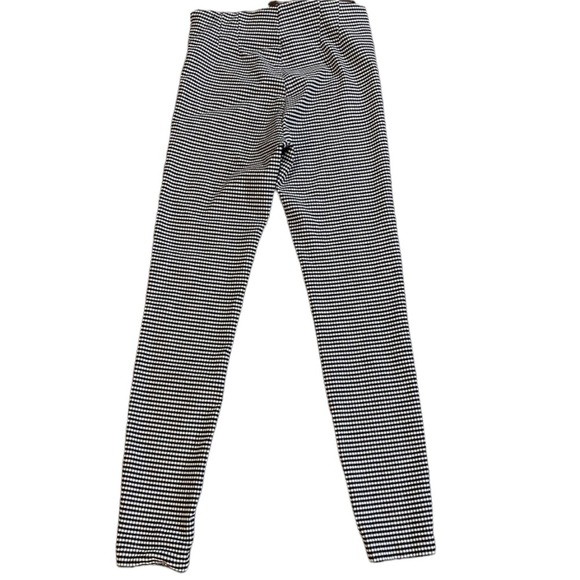 Zara Black and White Check Gingham High Rise Pants size Medium - Picture 6 of 6